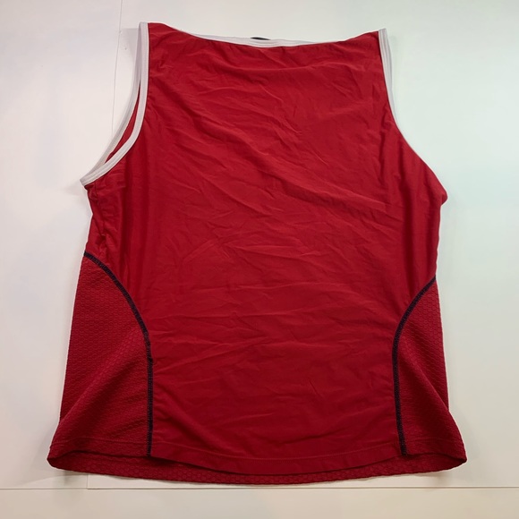 vintage nike red workout top - Picture 3 of 3